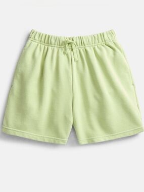 Boys fleece Light Green Shorts